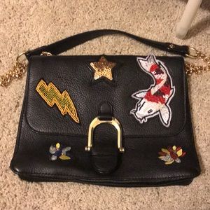 Sam Edelman Sequin Beaded Purse Handbag Chain